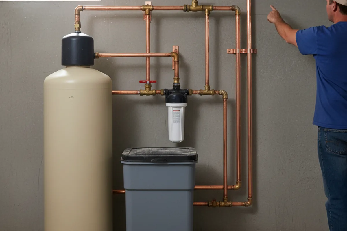 Whole-house water treatment system installed in Shinnston